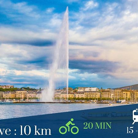 Homey Chloe - New - Parking Gratuit - Balcon Prive - Proche Geneve Анмас Екстериор снимка